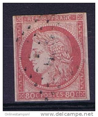 Colonies Francaises: Yv Nr 21 Used Obl, Signée - Cérès