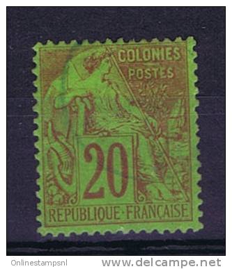 Colonies Francaises: Yv Nr 52 Used Obl - Alphée Dubois