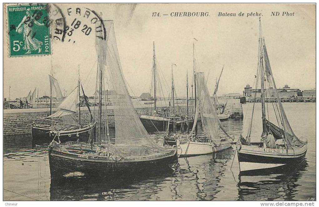 CHERBOURG BATEAU DE PECHE - Cherbourg