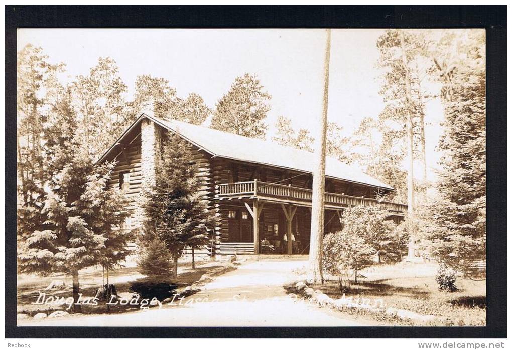 RB 915 - Real Photo Postcard - Douglas Lodge - Itasca State Park - Minnesota USA - Autres & Non Classés