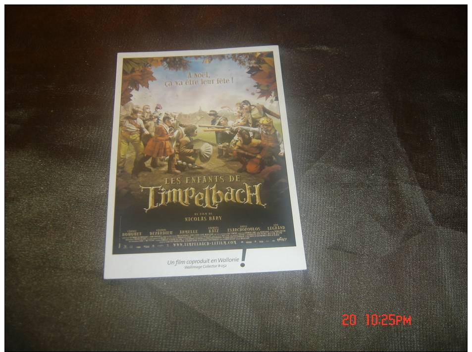 AFFICHE DU FILM  LES ENFANTS DE TIMPELBACH - Affiches Sur Carte