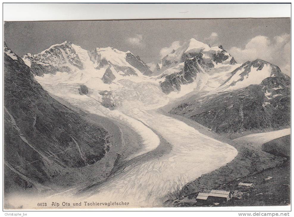 Alp Ota Und Tschiervagletscher (pk8358) - Tschierv