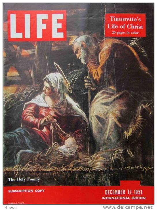 Magazine LIFE - DECEMBER 17 , 1951 -  INTERNATIONAL EDITION              (3000) - Nieuws / Lopende Zaken