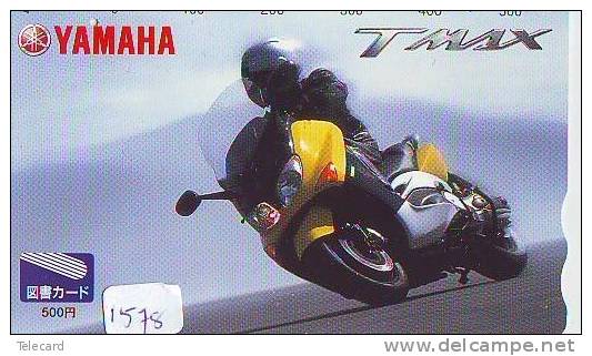 Télécarte Japon * MOTOR  * (1578)  Phonecard Japan * TELEFONKARTE * MOTORBIKE * YAMAHA - Motorbikes