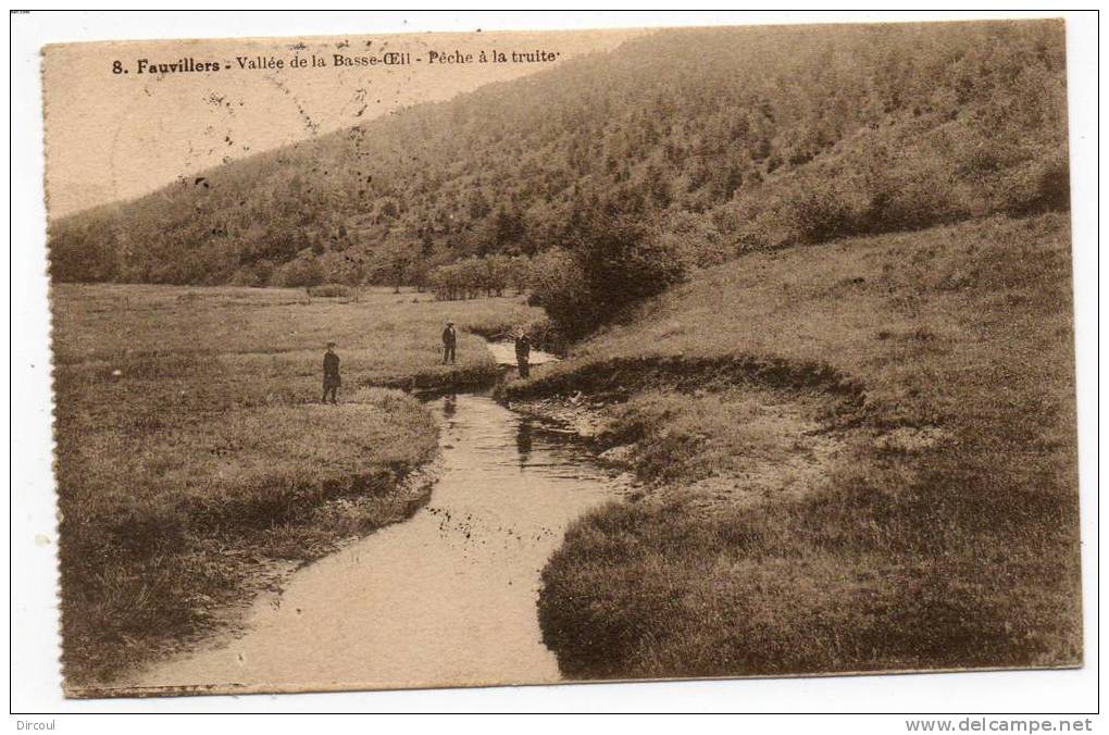 23350  -   Fauvillers Vallée De La  Basse Oeil - Pêche  à  La Truite - Fauvillers