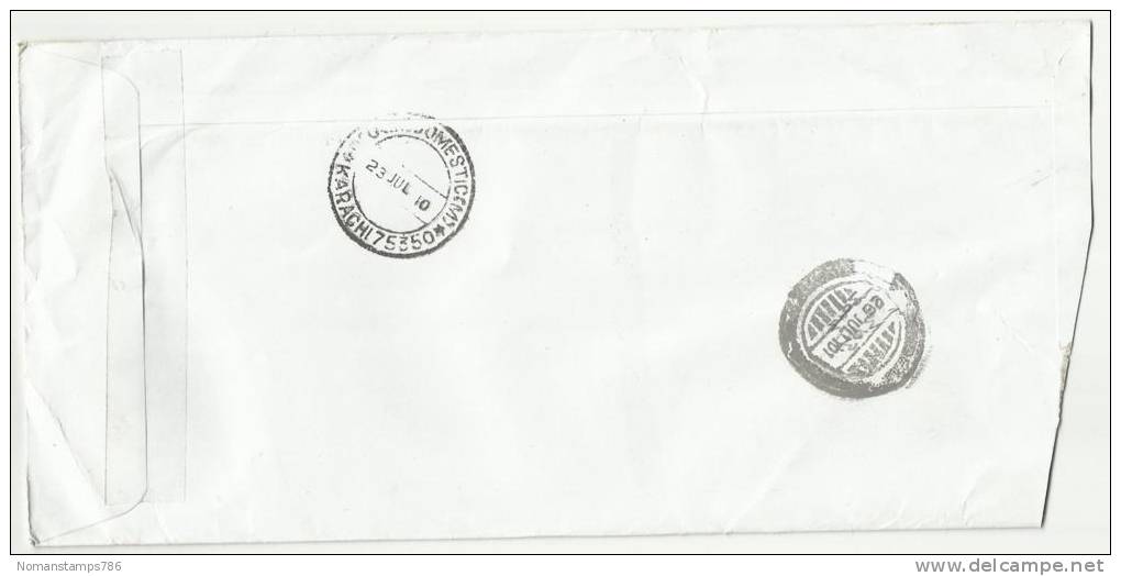 Singapore Air Mail Postal Used Cover 2010 - Singapur (1959-...)