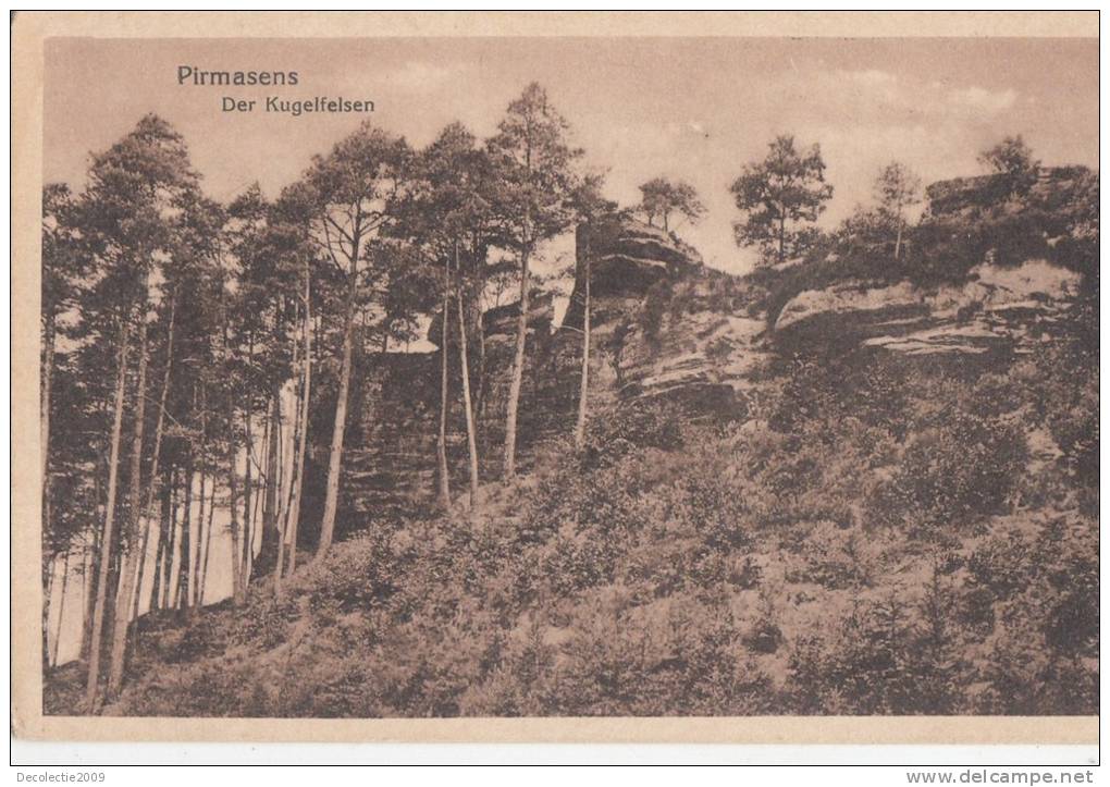 BR46437 Pirmasens Der Kugelfelsen      2 Scans - Pirmasens