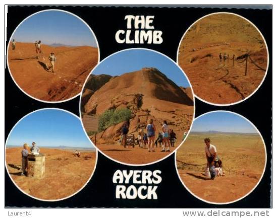 (430) Australia - NT - Ayers Rock - The Climb - Uluru & The Olgas