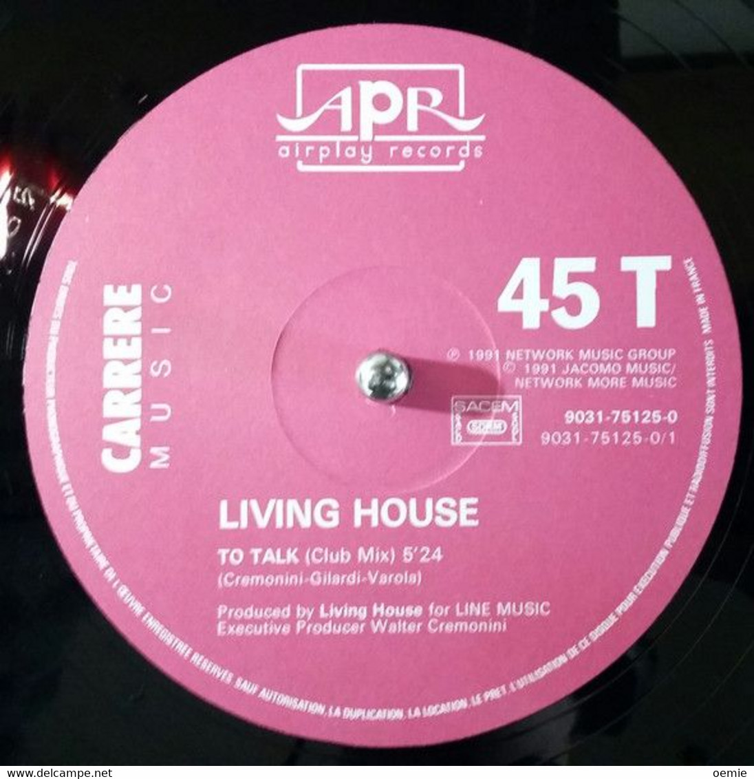 TO TALK  °  LIVING HOUSE - 45 T - Maxi-Single