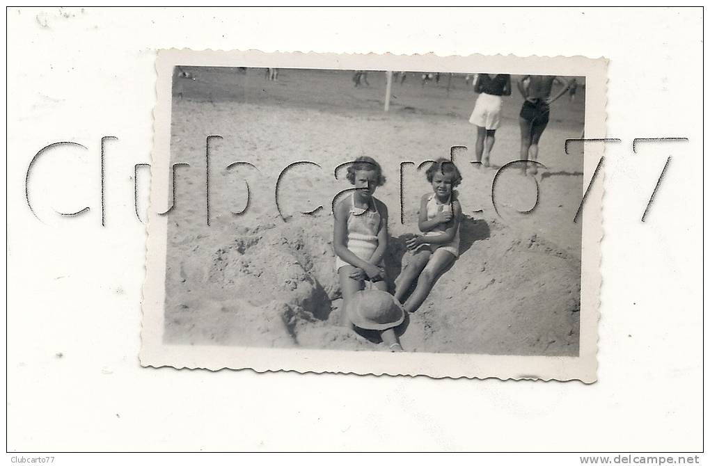 Pornichet (44) : GP D'un Château De Sable Lors D'un Concours En 1937 (animée) PHOTO RARE. - Lieux