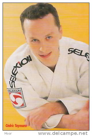 Herinneringskaart Judo:Cédric Taymans - Gevechtssport
