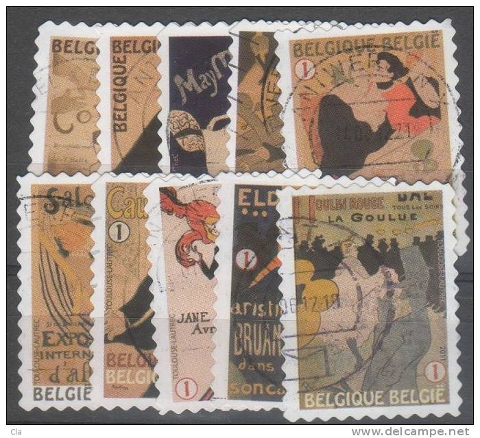 4145/54 Obl  11 - Used Stamps