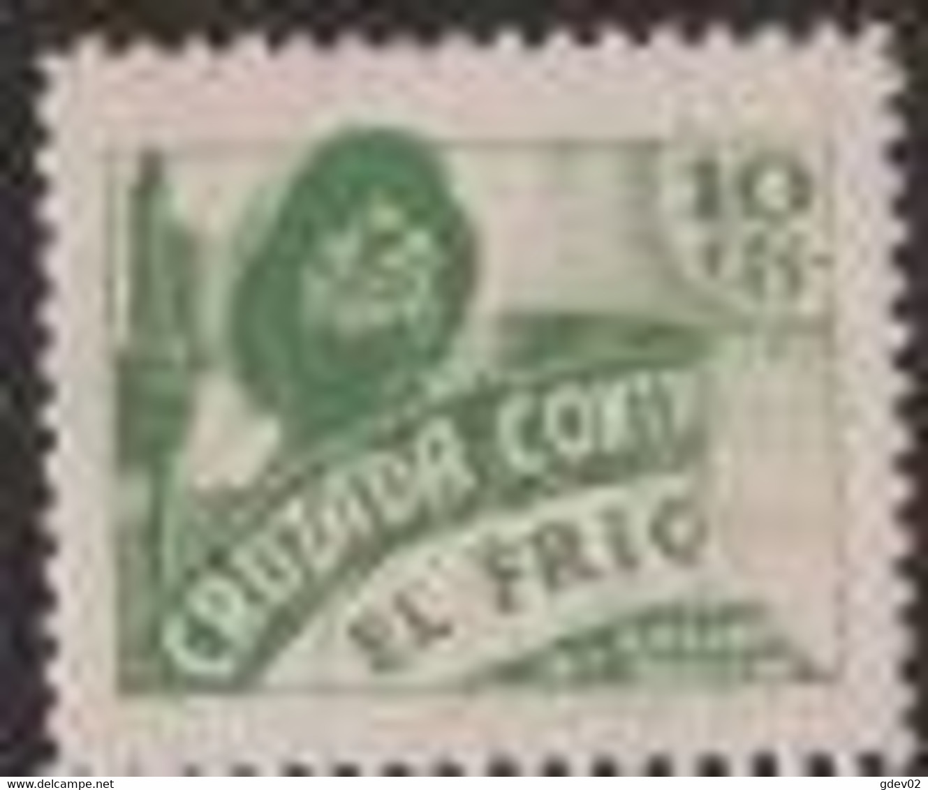 CCF25-LM54TAN.Spain.Espane .BENEFICENCIA.CRUZADA CONTRA EL FRIO.1936.(Galvez 25s**) Sinn Charnela .MUY BONITOS.RAROS - Nuevos