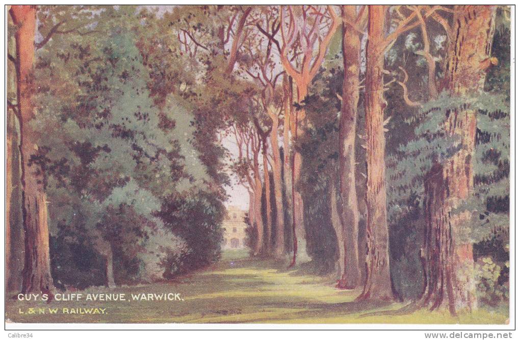 WARWICK Guy´s Cliff Avenue (Pub London And North Western Railway) - Warwick