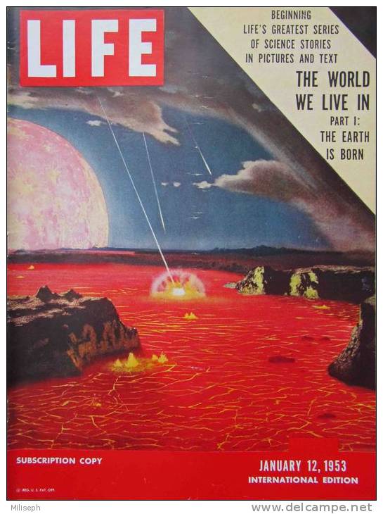 Magazine LIFE - JANUARY 12 , 1953 -  INTERNATIONAL EDITION    (3007) - News/ Current Affairs