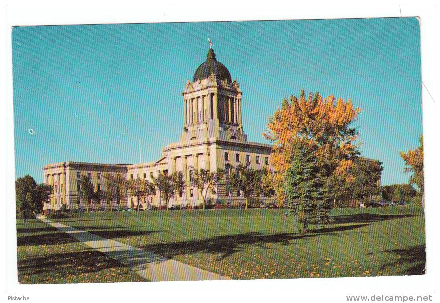 Winnipeg Manitoba Canada - Legislative Building Government Parlement - Unused - Winnipeg