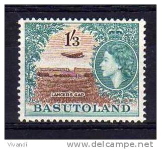 Basutoland - 1954 - 1 Shilling 3d Definitive - MH - 1933-1964 Colonie Britannique