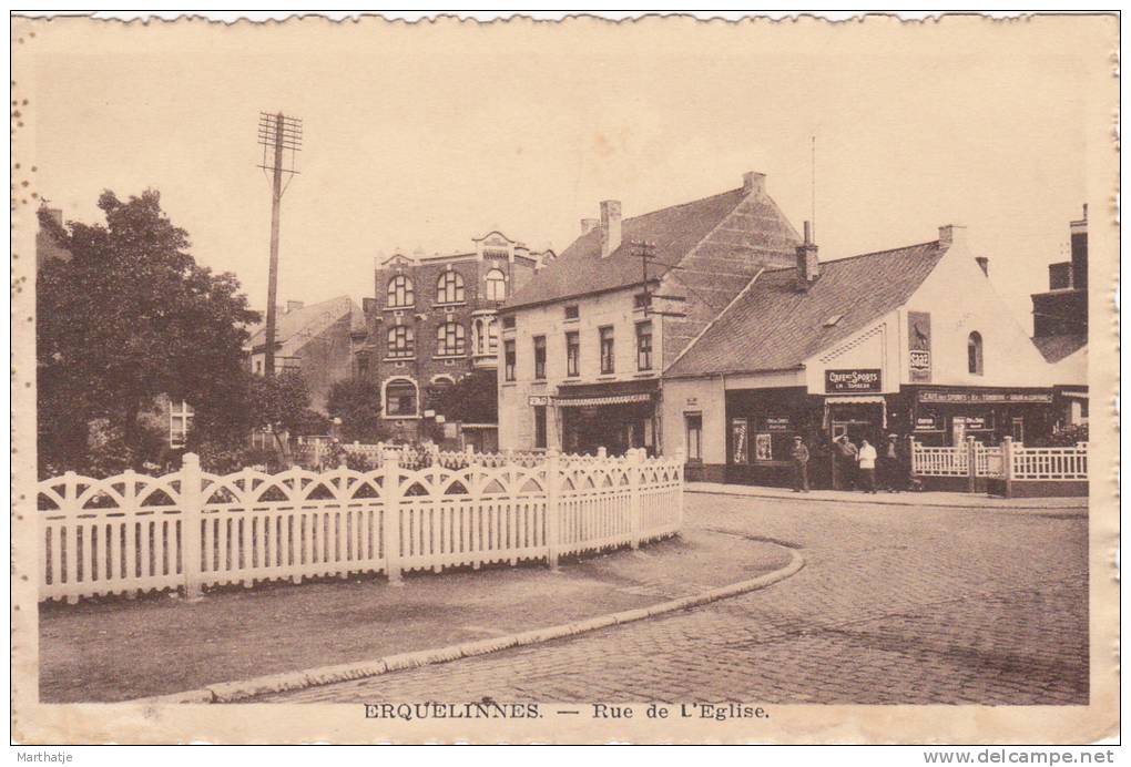 Erquelinnes - Rue De L´Eglise - Erquelinnes