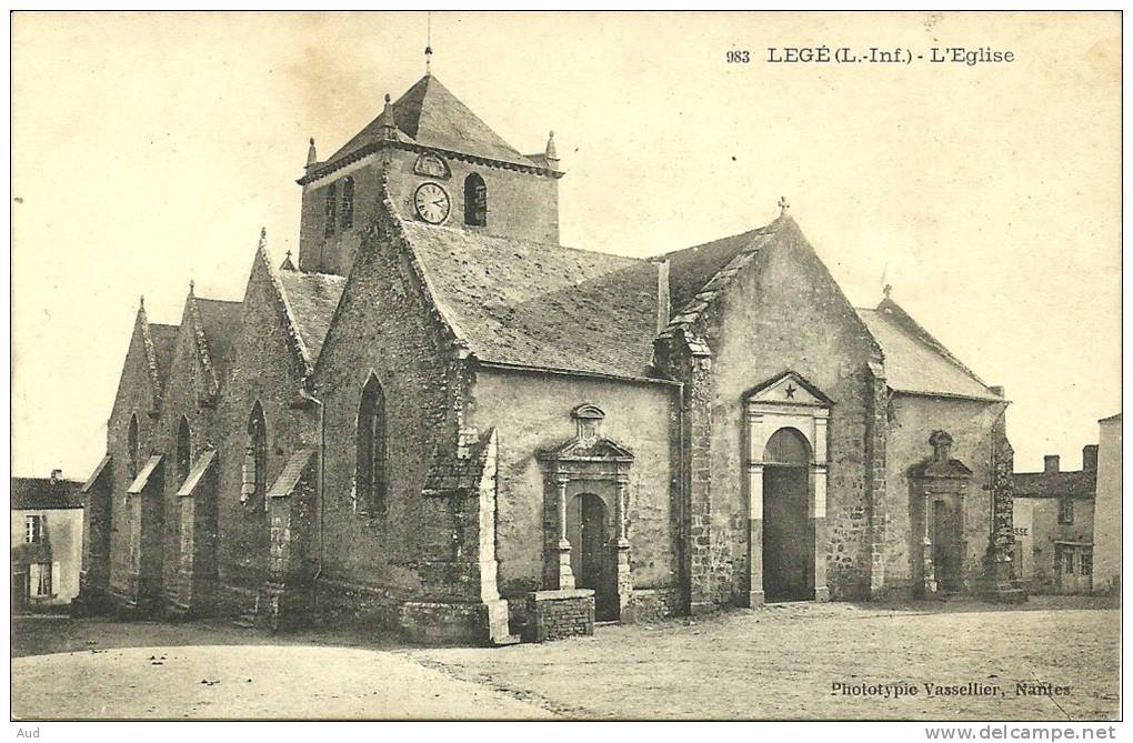 LEGE, L'église - Legé