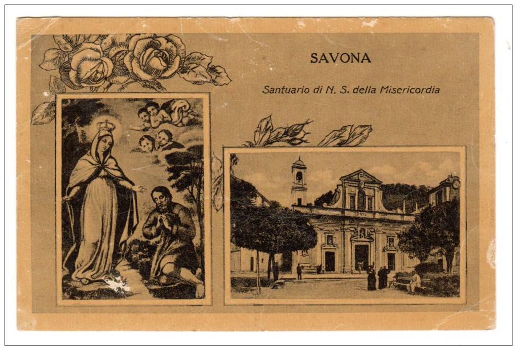 Savona  :  Santuario Di N.S. Della Misericordia - Savona