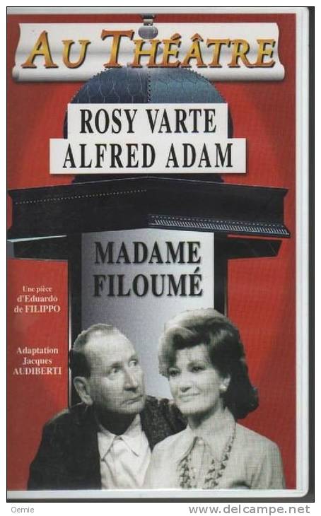 Rosy Varte  Au Theatre  °°°°  Madame Filoumè - Séries Et Programmes TV