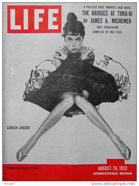 Magazine LIFE - AUGUST 24 , 1953 -  INTERNATIONAL EDITION     (3009) - Nieuws / Lopende Zaken