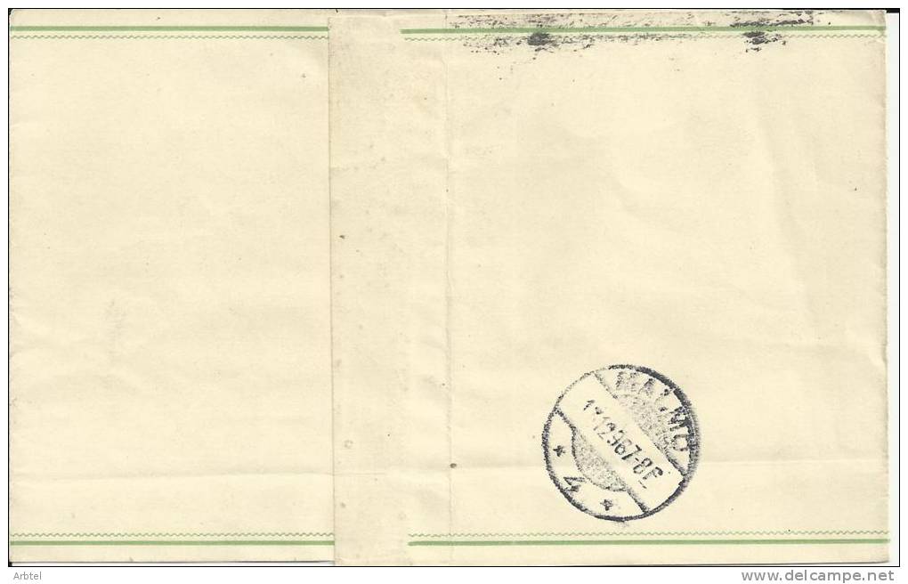 DINAMARCA A MALMO FAJA PARA PRENSA ENTERO POSTAL 1896 - Postal Stationery