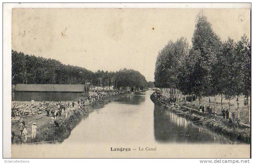 Langres  52   Le Canal  (voir Scan) - Langres