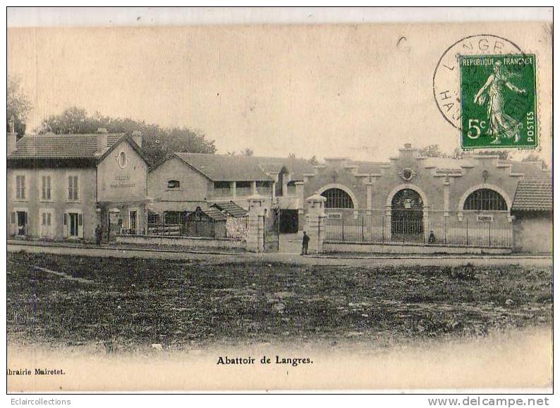 Langres  52     Abbatoir  (voir Scan) - Langres