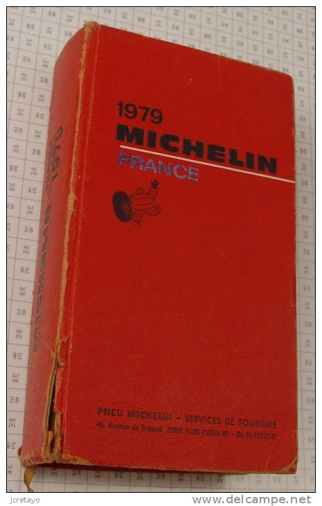Michelin France Rouge De 1979, Ref Perso 334 - Michelin-Führer