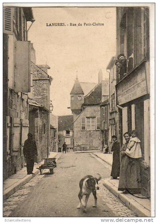 Langres  52     Rue Du Petit Cloitre  (voir Scan) - Langres