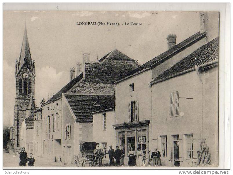 Longeau 52    Le Centre  (voir Scan) - Le Vallinot Longeau Percey