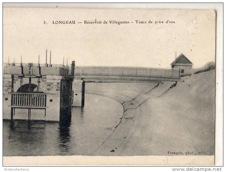 Longeau 52   Réservoir De Villeusien  (voir Scan) - Le Vallinot Longeau Percey