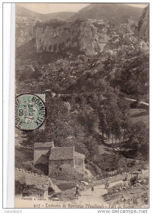 84 BONNIEUX ENVIRONS - FORT DE BUOUX - Bonnieux