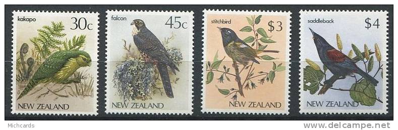 NLE ZELANDE 1986 - Oiseau Polaire - Neuf Sans Charniere (Yvert 924/27) - Unused Stamps