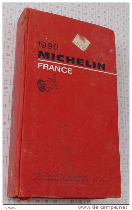 Michelin France Rouge De 1990, Ref Perso 357 - Michelin (guide)