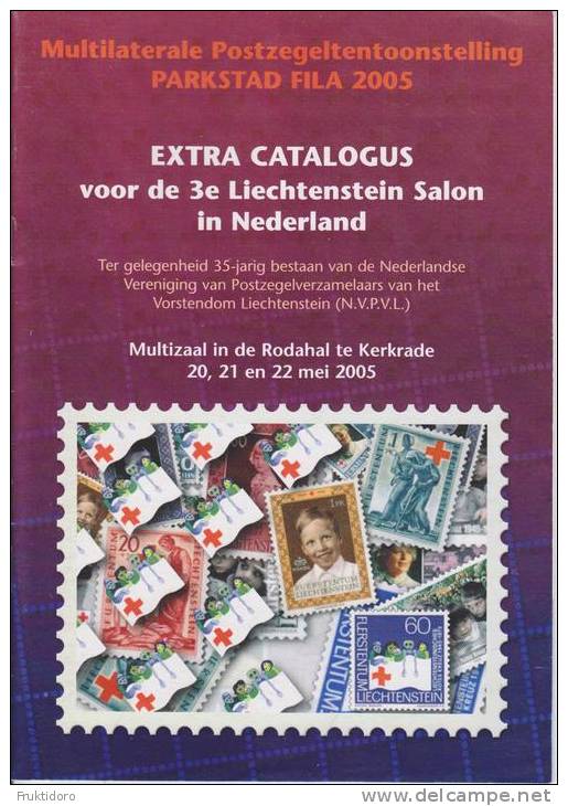 Liechtenstein 3rd Salon In The Netherlands In Kerkrade - Catalogue - 2005 - Chroniken & Jahrbücher