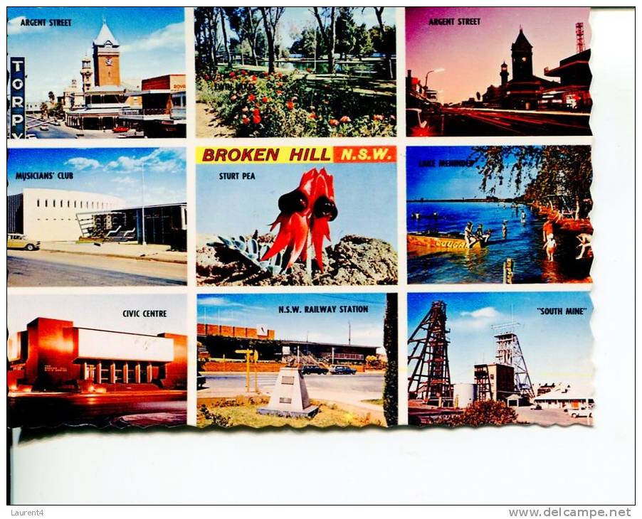(730) Older Postcard - Carte Assez Ancienne - Australia - NSW - Broken Hill - Broken Hill