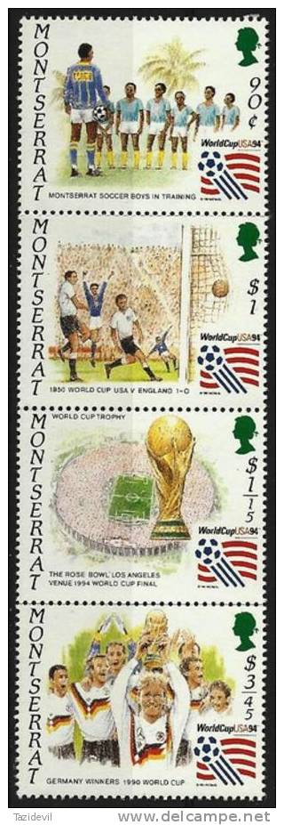 MONTSERRAT - 1994 World Cup Soccer. Scott 845. MNH ** - Montserrat