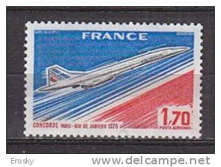 M3785 - FRANCE AERIENNE Yv N°49 ** - 1960-.... Mint/hinged