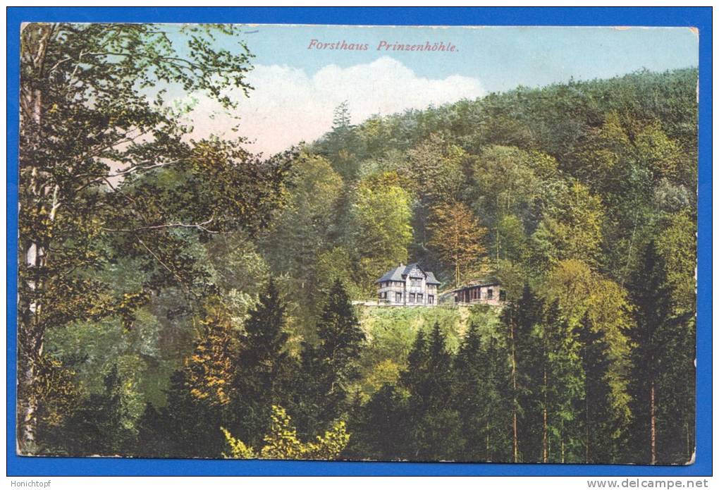 Deutschland; Hartenstein; Forsthaus Prinzenhöhle - Hartenstein