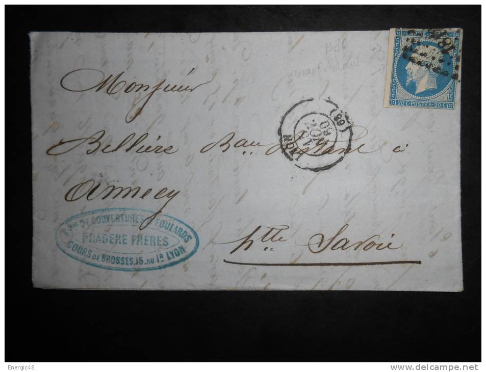 D3.n°14 Sur LAC,nuance ,variété,de Bordeaux A Amecy.A Voir!!!!!!!!!!!!! - 1853-1860 Napoleone III