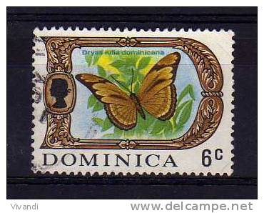 Dominica - 1969 - 6 Cent Butterfly (Chalk Surfaced Paper) - Used - Dominica (...-1978)