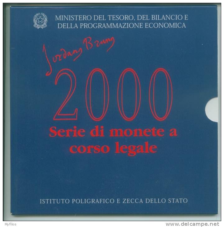 2000 ITALIA REPUBBLICA ANNATA NUOVA FDC IN CONFEZIONE ZECCA - Set Fior Di Conio