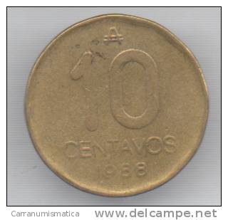 ARGENTINA 10 CENTAVOS 1988 - Argentina