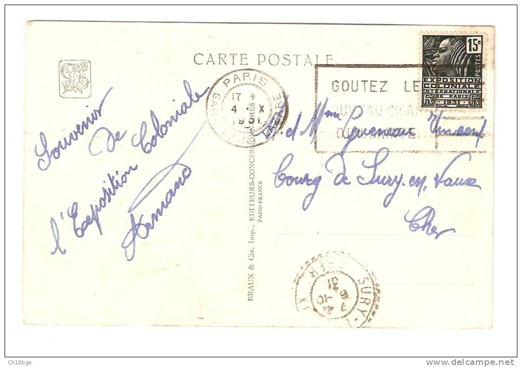 CPA - 75 - Paris : Exposition Coloniale Internationale : 1931 : Mise à L'Eau D'une Pirogue : Vue Peu Commune - Expositions