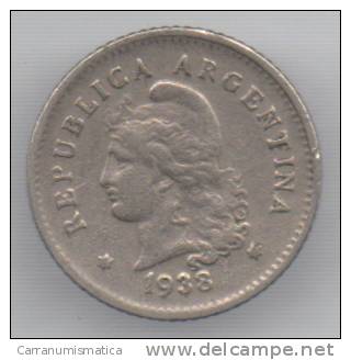 ARGENTINA 10 CENTAVOS 1938 - Argentina