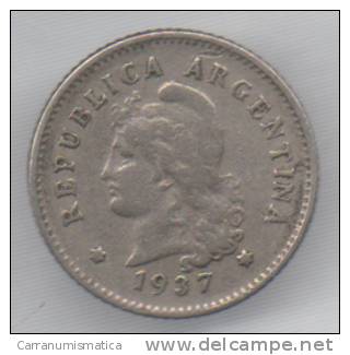 ARGENTINA 10 CENTAVOS 1937 - Argentina