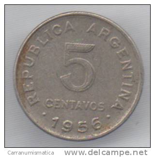 ARGENTINA 5 CENTAVOS 1956 - Argentine