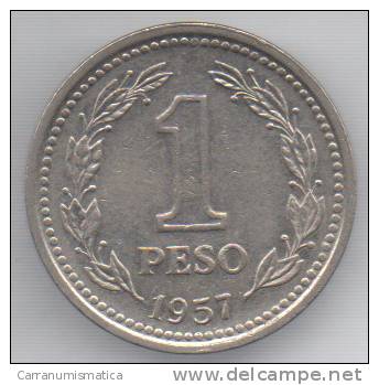 ARGENTINA 1 PESO 1957 - Argentine